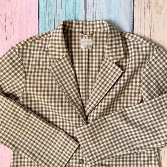 Brixton gingham blazer - Picture 7 of 12